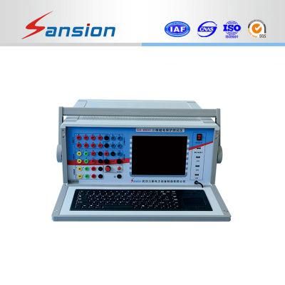 Three Phase Secondary Current Injection Relay Test Set Relay Protection Tester