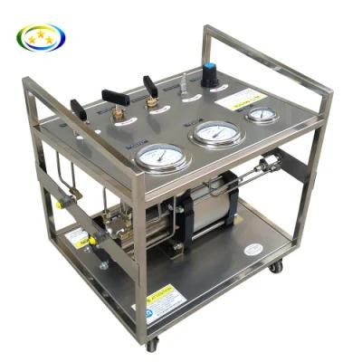 Terek Brand High Quality 800bar Portable Air Driven Gas Pressure Testing Equipment