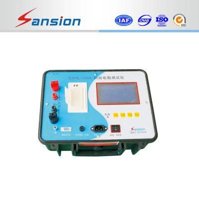 High Quality IEC Standard 100A Loop Resistance Meter Digital Circuit Breaker Contact Resistance Tester