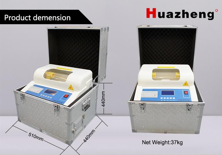 ASTM D1816 Standard Insulating Oil Break Down Voltage Test Instrument