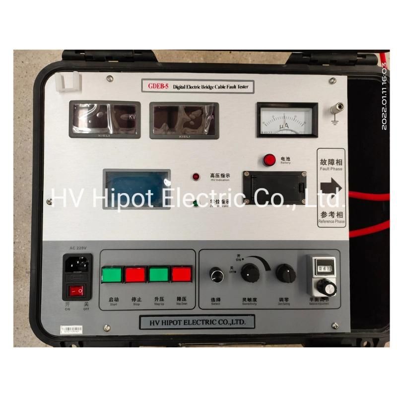 GDEB-5 5kV Digital Electric Bridge Cable Fault Tester