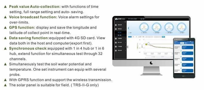 Wireless Water Potential and Temperature Collector