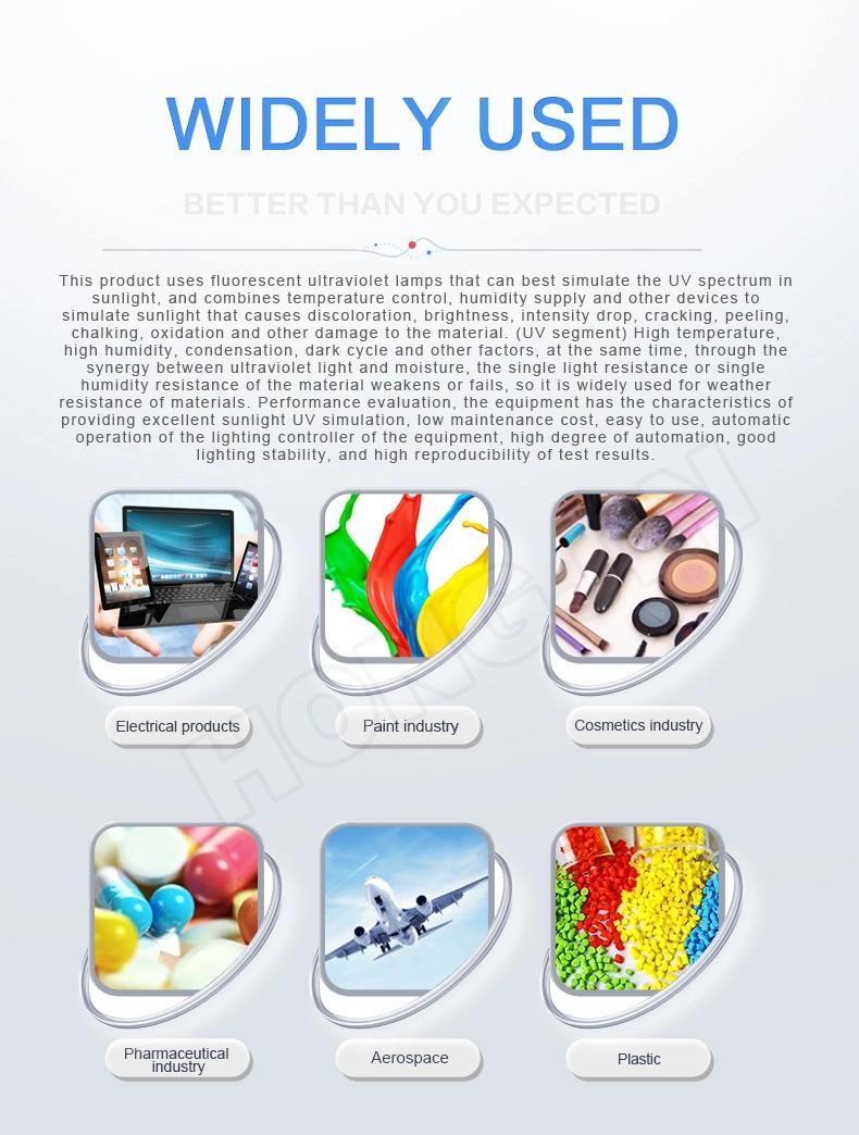 Hj-6 Coatings/Paints/ Dyes/Fabrics Test UV Accelerated Aging Resistance Testing Equipment