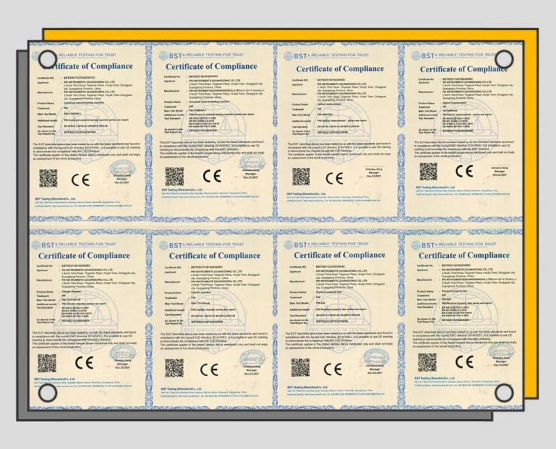 Digital Electronic Carton Compression Test/Testing Machine with CE