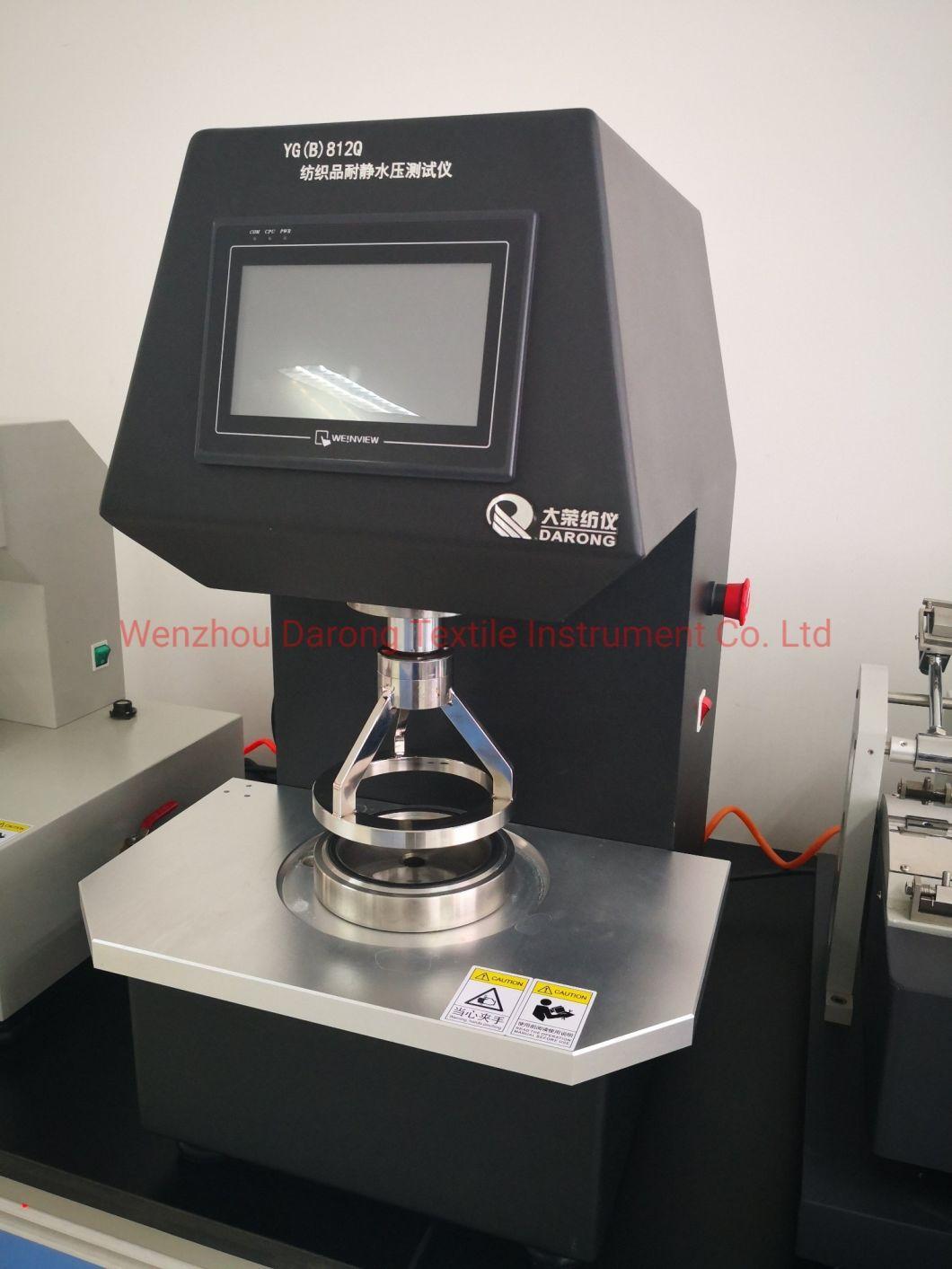Textile Hydrostatic Head Nonwoven Water Permeability Testing Instrument