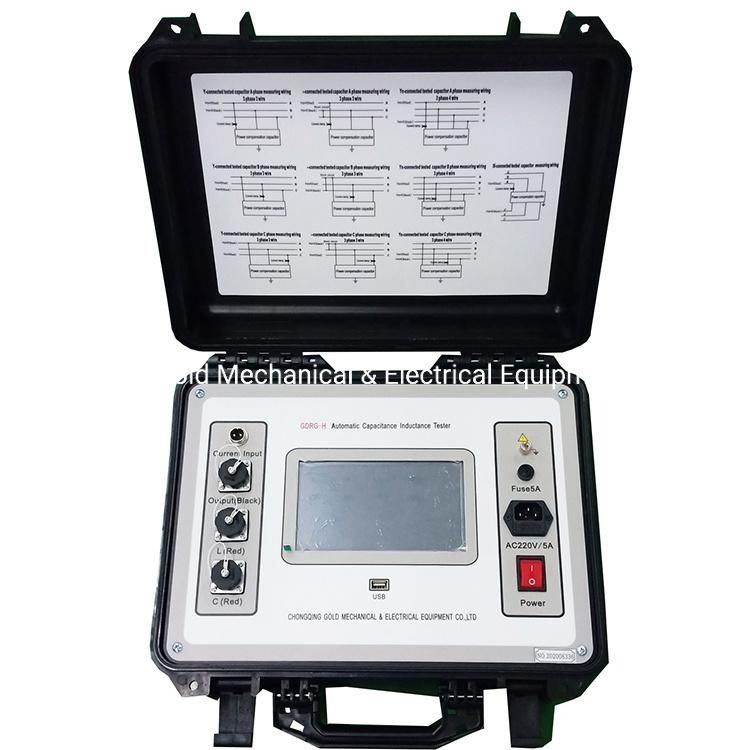 Gdrg-H High Precision Automatic Capacitor Capacitance Inductance Tester for Substation