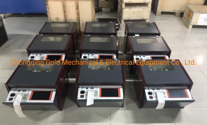 IEC156 0~100kv Transformer Oil Dielectric Strength Tester Oil Bdv Tester with Touch Screen