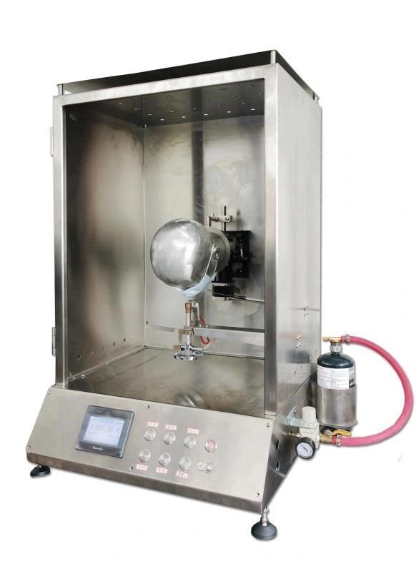 Fire Resistance, Face Mask Flammability Testing Machine (circular method)