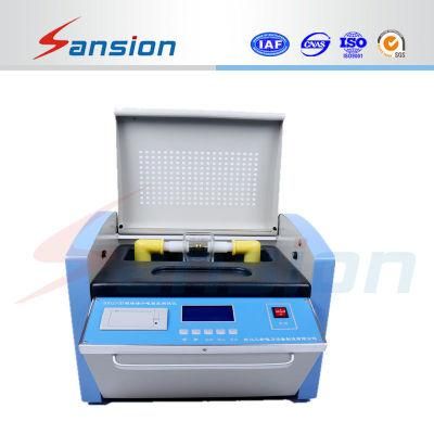 0-80kv Oil Analysis Testing Equipment Six Oil Cup Portable Transformer Insulating Oil Dielectric Strength Tester