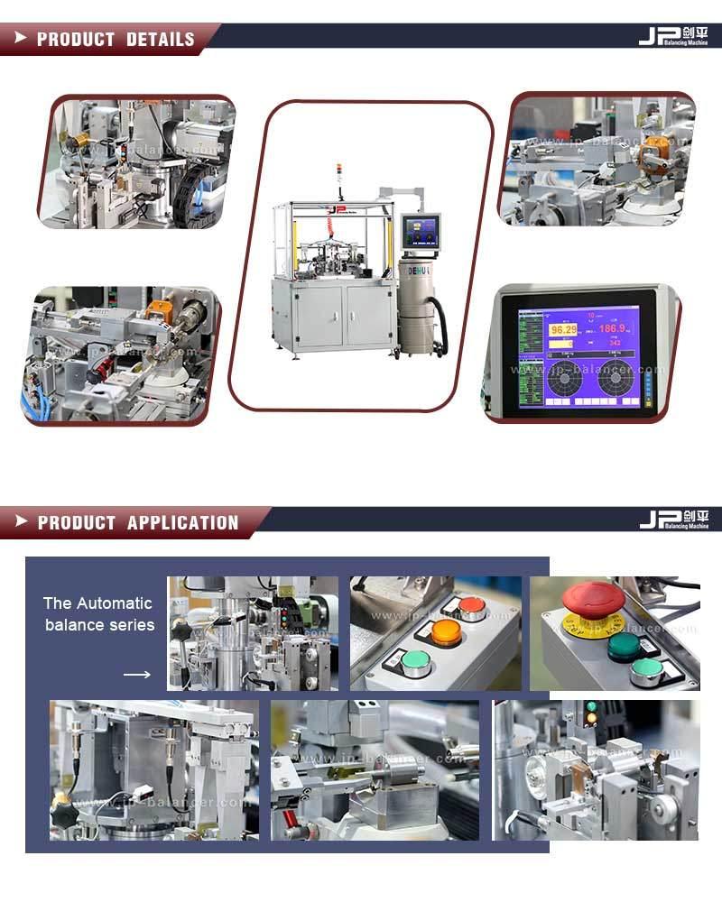 Two-Staion Rotor Automatic Correction Balancing Machine