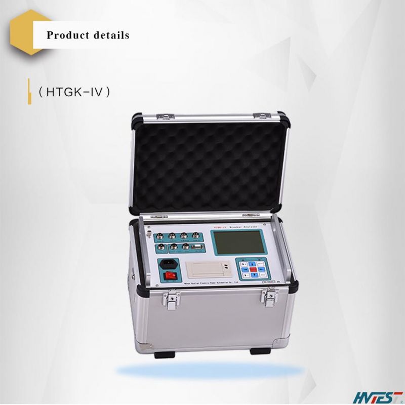 Htgk-IV Circuit Breaker Dynamic Mechanical Characteristic Tester Hv Switch Time Characteristic Tester Circuit Breaker Tester Circuit Breaker Analyzer