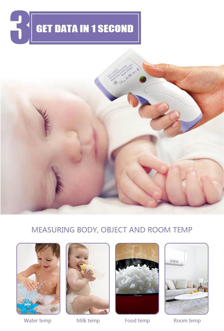 Wholesale Prices Medical Non Contact Digital Forehead Infrared Thermometer