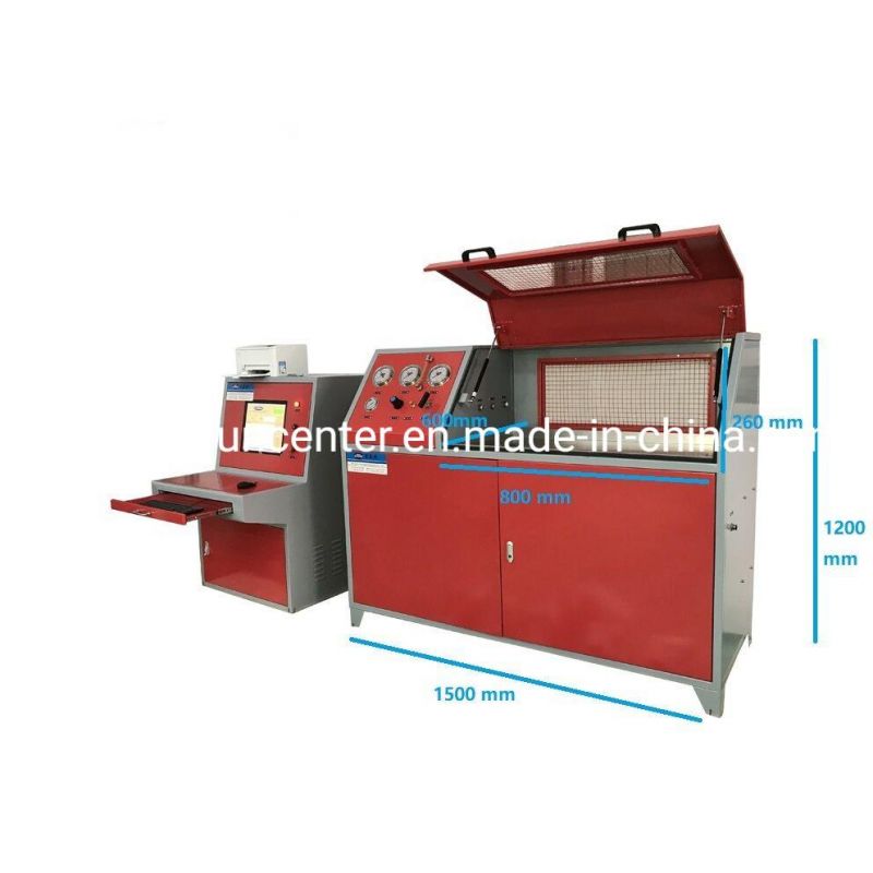 Suncenter Computer Control Tube Hose Gauges Hydraulic Burst Pressure Tester