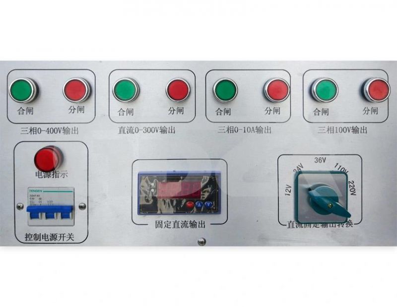 AC380V High And Low Voltage Switchgear Power Test Bench