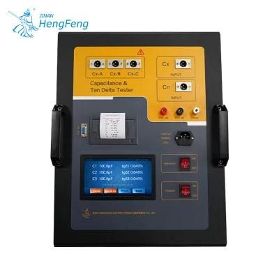 10kv Tan Delta Capacitance Dielectric Loss Tester for Transformer Tangent Test