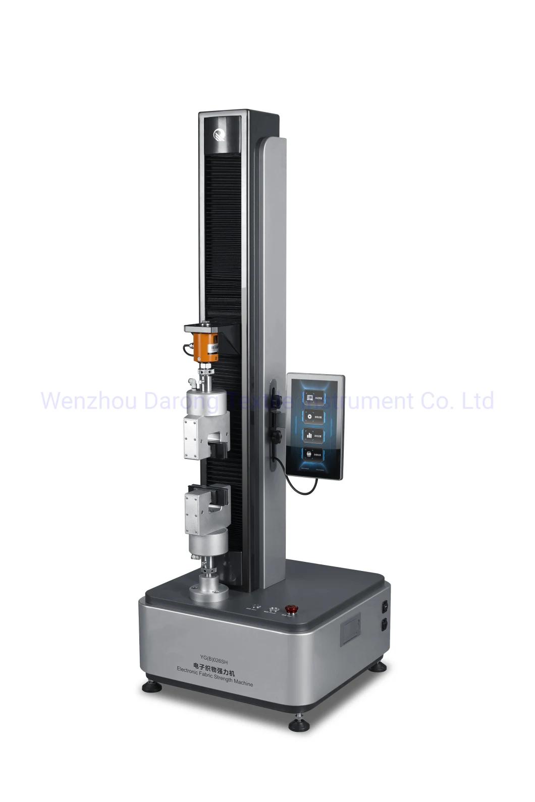 Fabric Single Column Tensile Tear Tester Strength Testing Equipment