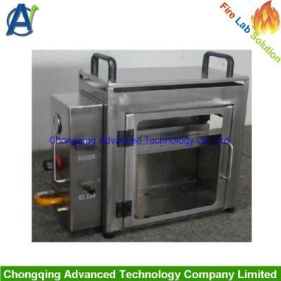 95/28/Ec Combustion Behavior Horizontal Flammability Test Instrument