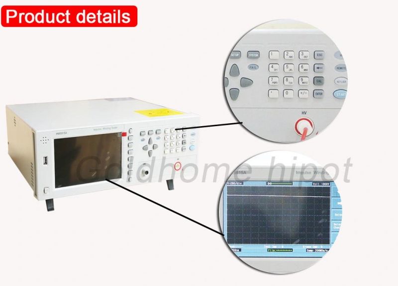 Transformer Generator Impulse Winding Tester Equipment for Wind Coil