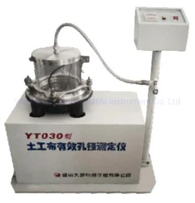 Geotextile Materials Effective Aperture Wet Screening Testing Equipment