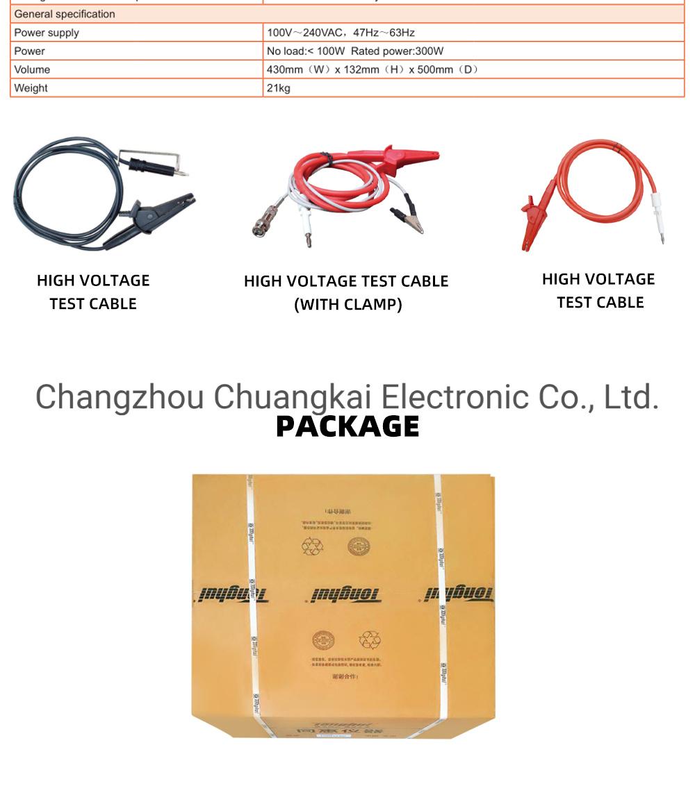 Th9120A AC/Osc Safety Tester High Withstand Voltage Test