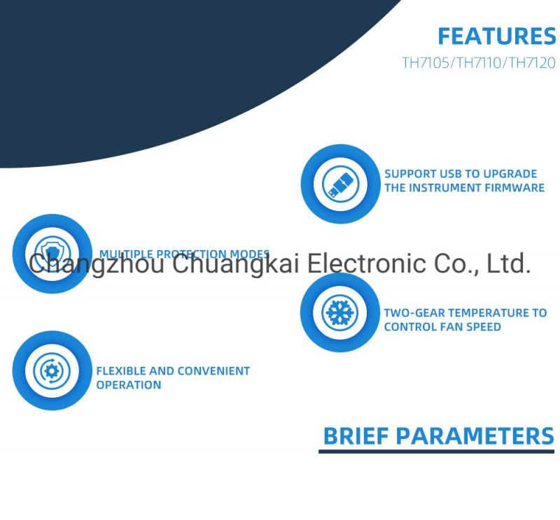 Th7110 1000W Programmable AC Power Source