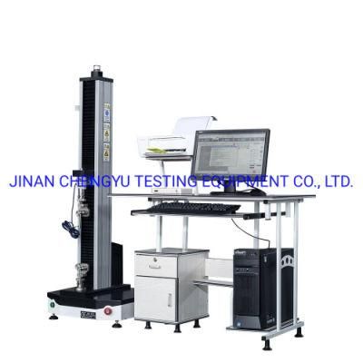 Single Column Digital Display Computer Software Control Fiber Textuile Ceramic Lab Testing Machine Tensile Strength Tester