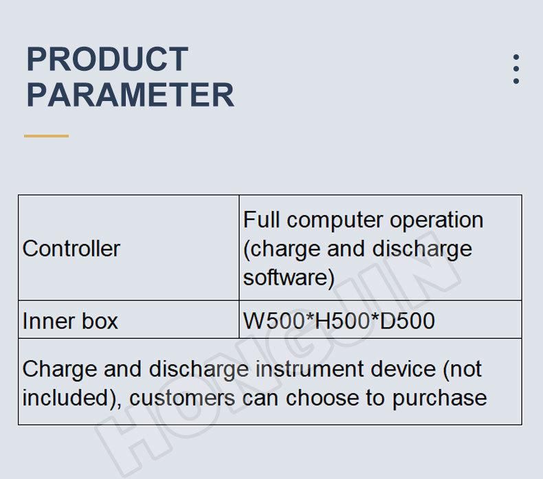 Hj-3 Hot Explosion Proof Test Chamber for Battery Over Charge and Over Discharge Test