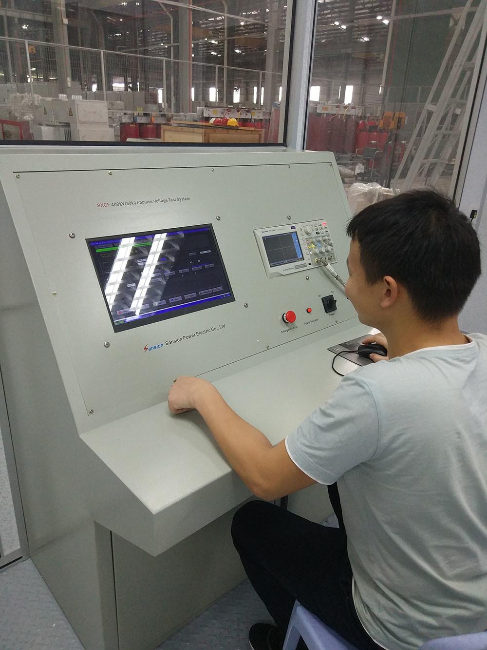 China Supplier Lightning Impulse Breakdown Wave Test Impulse Withstand Voltage/Impulse Voltage Generator