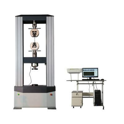 Electronic Dual-Space Hydraulic Tensile Testing Machine with Manual Clamping Device Made in Chinese Factory