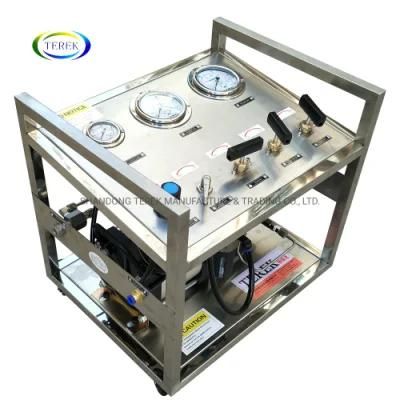 Terek 5-30 MPa High Pressure Double Acting Nitrogen Gas Booster Pump Unit Equipment