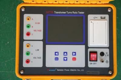 High Quality Portable Power Transformer Transformation Turn Ratio Tester / TTR Meter