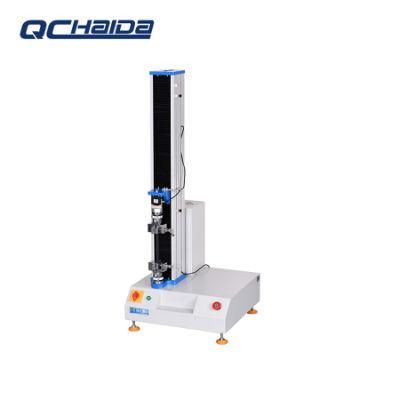 Microcomputer Control Single Column Matiral Tensile Strength Testing Machine