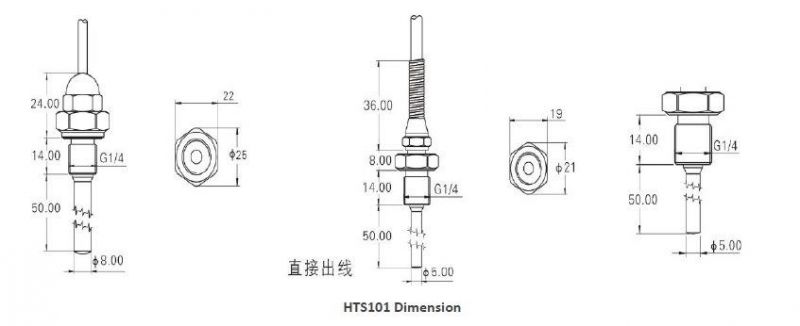 Factory Price Small 0-5V Hot Water Heater Temperature Sensor