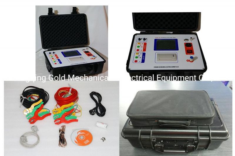 IEC76-1 Power Transformer Tester Transformer Turns Ratio and Group Vector Tester with Micro Printer