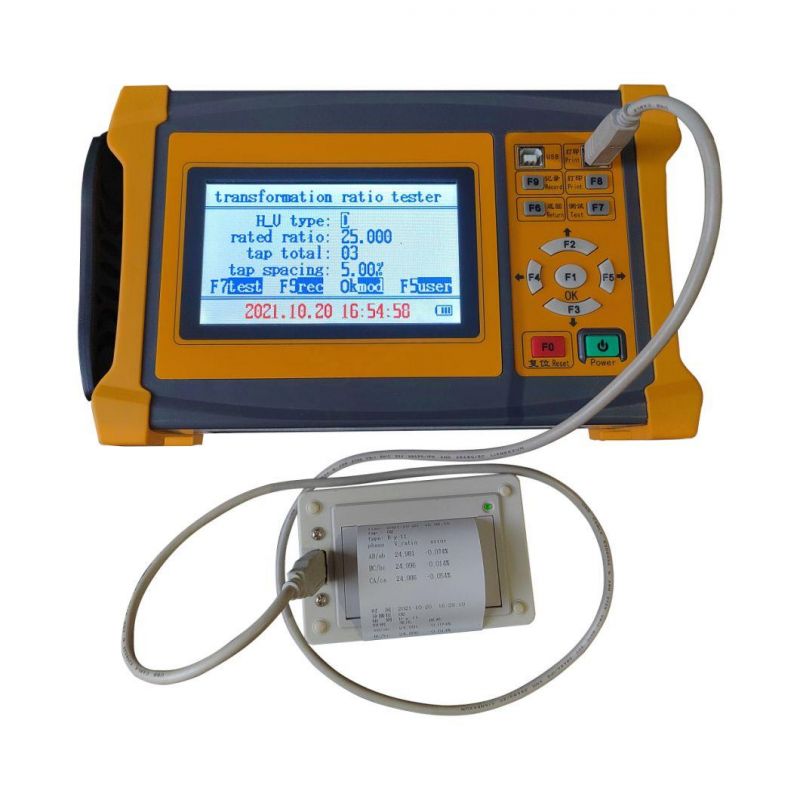 Ftbb-10b-I Handheld Transformer Turn Ratio Group Tester Three Phase Turns Ratio Meter