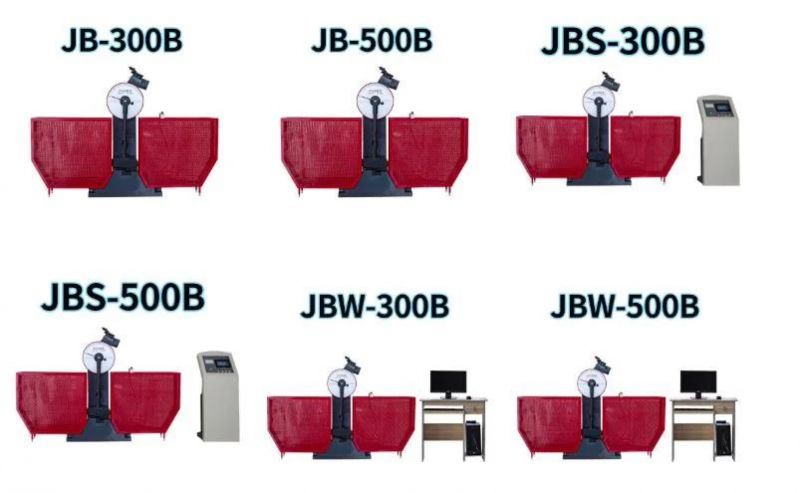 Jbw-500b Microcomputer Controlled Pendulum Charpy Impact Testing Machine