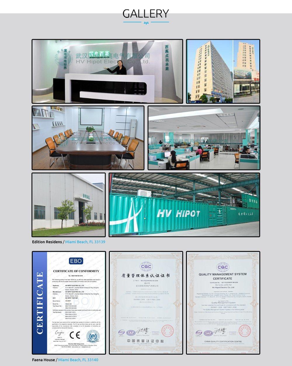 AC Dielectric Test System (Manually Control Table+Gas Type Testing Transformer)