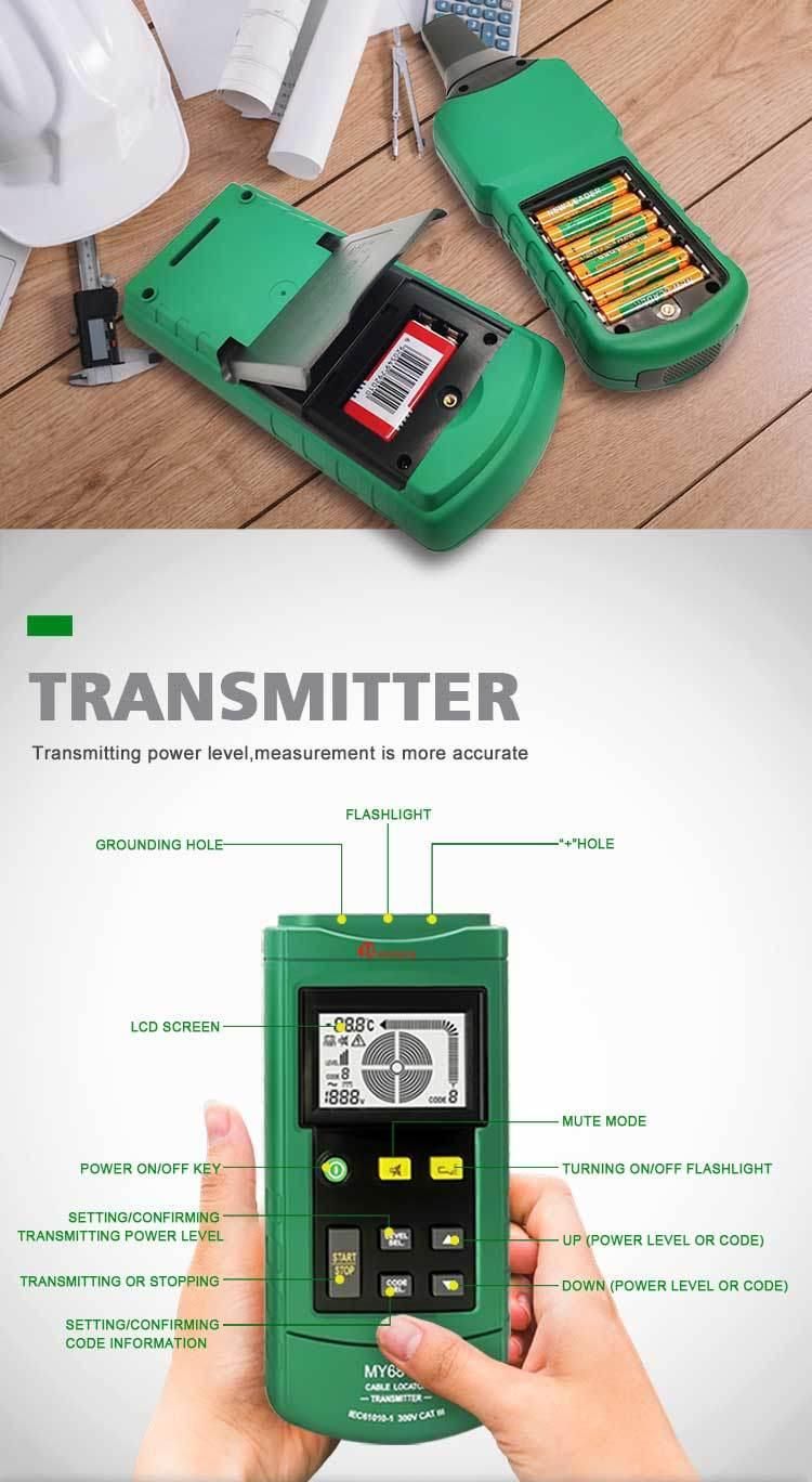 Electronical Cable Tester/Wire Tracker Advance Cable Locator Cable Tester Cable Detector