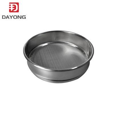 Three Interchangeable 12 Diameter Stainless Steel Frame Soil Sieve Set