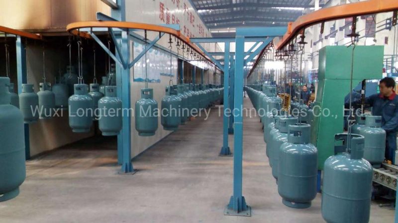 Automatic LPG Cylinder Hydrostatic Testing Machine / LPG Cylinder Production Line