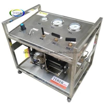 Terek Brand High Quality 800 Bar Output Double Acting Natural Gas Booster Pump System