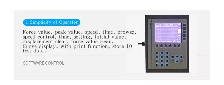 Wds-10 10kn Digital Display Control for Laboratory Tensile Compression Testing Machine with Fixture