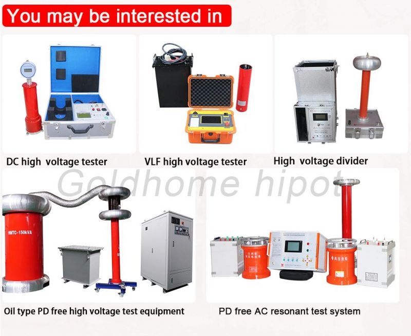 AC DC Power Frequency High Voltage Tester Partial Discharge Test Equipment Sf6 Gas Pd Free Testing Transformer Hipot Tester Dielectric Strength Hv Test Set