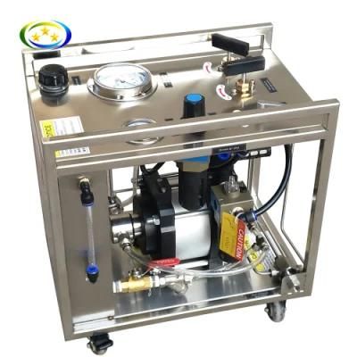 High Pressure 10-60000psi Portable Pneumatic Hydrostatic Pressure Test Pump for Valve Piep Hose and Cylinder Testing