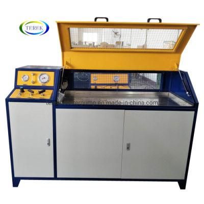 Terek 10 Bar-600 Bar High Air Pressure Test Bench Hose Pipe Burst Hydrostatic Pressure Testing Machine