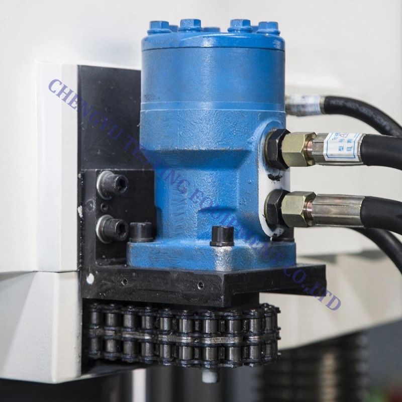 Hydraulic Tensile 3 Points Bending Flexure Strength Lab Testing Equipment for Plastic Metal Rebar Bar Test