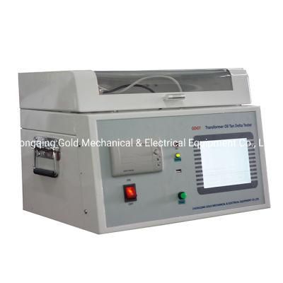 Gdgy Automatic Insulating Oil Dielectric Loss and Volume Resistivity Tester