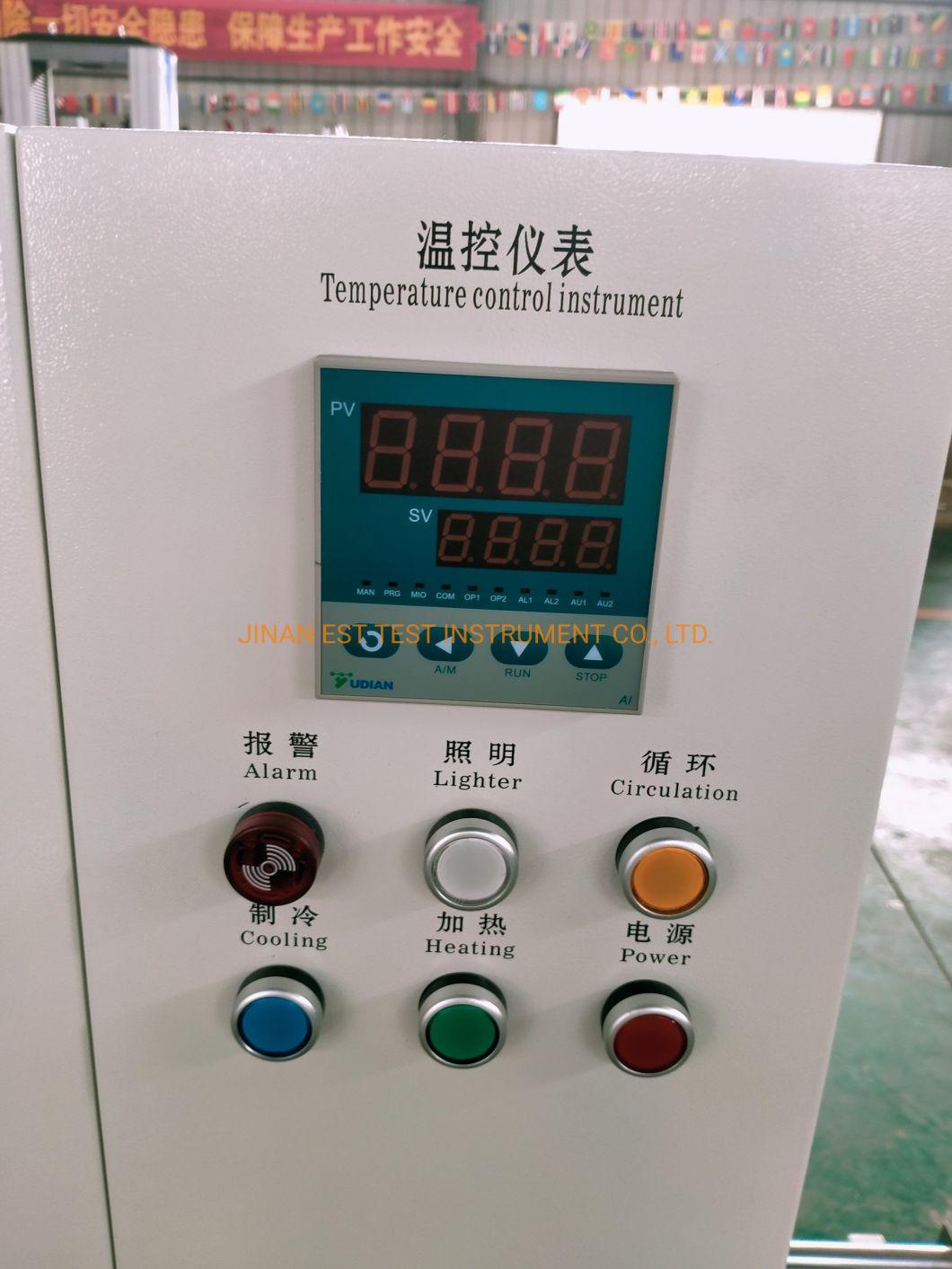 50kn 100kn 200kn Computer Control Electronic Universal Metal and Nonmetal Tensile Strength Testing Machine with 300 Degrees Celsius High Low Temperature Chamber