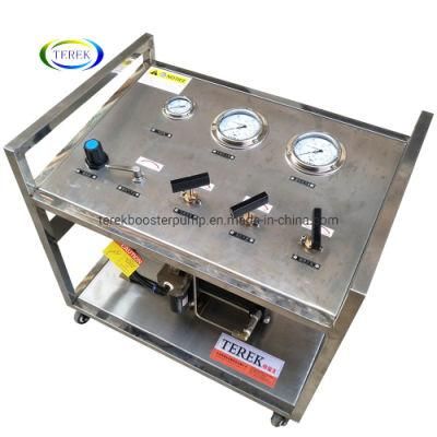 Terek Brand Best Price 200-300 Bar Output Pneumatic Gas Test Bench