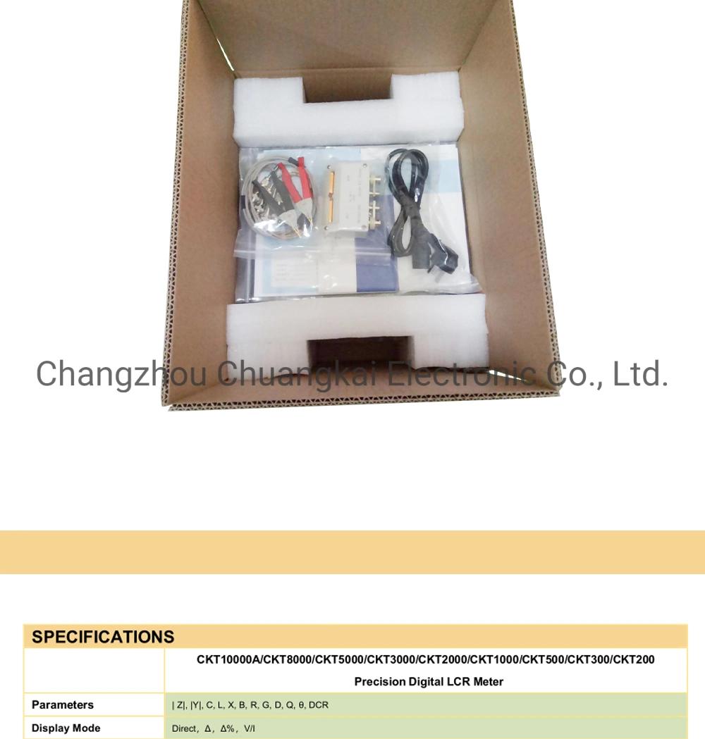 Ckt10000A 20Hz-10MHz High Frequency Lcr Meter ESR Meter